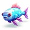 Playful Pixel Fish: Organic Sculpting In Zbrush Style