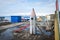 Playground in Baretnsburg, Russian settlement in Svalbard