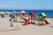 Playground on Benalmadena beach.