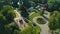 Playground Park Starowiejski Rumia Dom Kultury Plac Zabaw Aerial View Poland