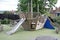 Playground ship slide