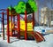 Playground snowy winters