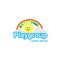 Playgroup logo design, vector template