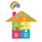 Playgroup, preschool, kindergarten logo template. Play group, preschool, children education, kindergarten logo template