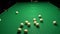 Playing Billiards (Pool Breaking Shot HD)