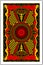 Playing card back side 60x90 mm