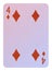 Playing cards, Four of diamonds