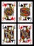 Playing cards - jacks