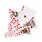 Playing cards poker casino