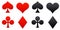 Playing cards symbols