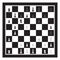 Playing Chess Game With Black & White Chess Board. Chess Figures King Queen Bishop Knight Rook Pawn