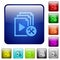 Playlist tools color square buttons