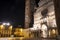 Plaza of the Cathedral at the night, Cremona