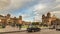 Plaza de Armas with Church of the Society of Jesus on the right and Cusco Cathedral on the left