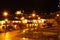 Plaza de Armas at Night. Beautiful view of the city of Cuzco.