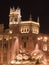 Plaza de Cibeles, Madrid at night