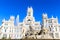 Plaza de Cibeles with the Palacio de Comunicaciones, Madrid