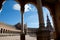 Plaza De Espana with beautiful blue sky