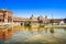 Plaza de espana Seville, Andalusia, Spain, Europe