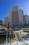 Plaza de Espana Square Fountain, Edificio Espana Building.