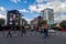 Plaza Foch square in Mariscal Sucre neighborhood of Quito