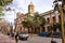 Plaza Independencia and Cathedral in Tupiza, Bolivia