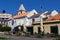 Plaza Lagro do Pelourinho in Vila Baleira, Porto Santo Island, Madeira Archipelago