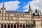 Plaza Mayor, Statue of King Philip III and Casa de la PanaderÃ­a, Madrid, Spain