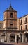 Plaza Mayor Tower Cityscape Castile Spain