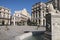 Plaza San Francis de Asis, Saint Francis of Assisi Square, with Lion Fountain, Havana, Cuba