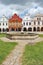 Plaza with well-conserved Renaissance and Baroque houses, Telc, Moravia,