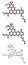 Plazomicin antibiotic drug molecule (aminoglycoside class