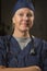 Pleasant Female Doctor or Nurse Portrait