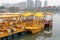 Pleasure boat in the haicang lake