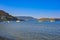 Pleasure boats moored in Elounda harbour