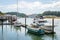 Pleasure Boats Moored at Pier, La Conner Washington