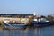 Pleasure boats, Seahouses Harbour, Northumberland