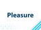 Pleasure Modern Flat Design Blue Abstract Background