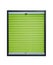 Pleated blind - light green color