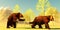 Pleistocene Megatherium Animals