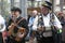 Plenty festival celebrated on October on the Bankside outside Shakespeare`s Globe In The City Of London, England