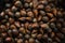 Plenty of fresh Salak fruits on a counter in a market