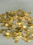 Plenty of geniune gold coins in view