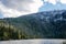 Plesne Lake in the Bohemian Forest, Sumava national park, Nova Pec, Czech Republic