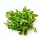 Plethora of Vibrant Green Arugula Spice Leaves Created With Generative AI Technology