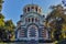 PLEVEN, BULGARIA - 20 SEPTEMBER 2015: St. George the Conqueror Chapel Mausoleum, City of Pleven