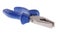 Pliers with blue grip