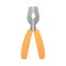 pliers construction and renovation tool icon, home repair concept