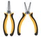 Pliers - a tool for the workshop, garage, construction and repair.