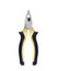 Pliers yellow & black tool isolated.